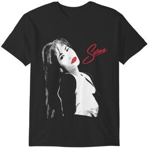 Selena Quintanilla Music Singer Fan Gift Vintage Graphic Style T-Shirt 86